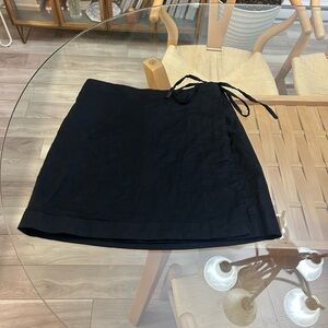 Gap Linen Wrap Skirt